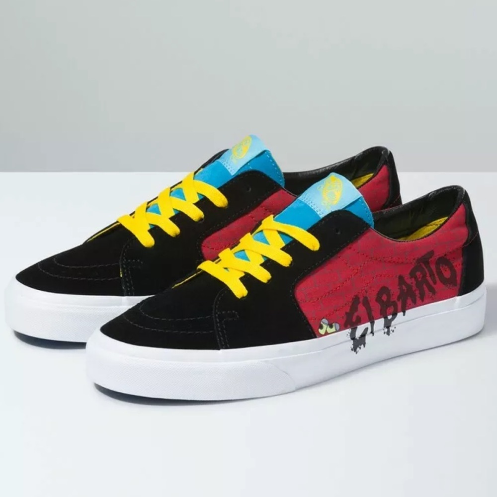 VANS Limited Edition El Barto Sneakers Mens Size 8 - Picture 3 of 8